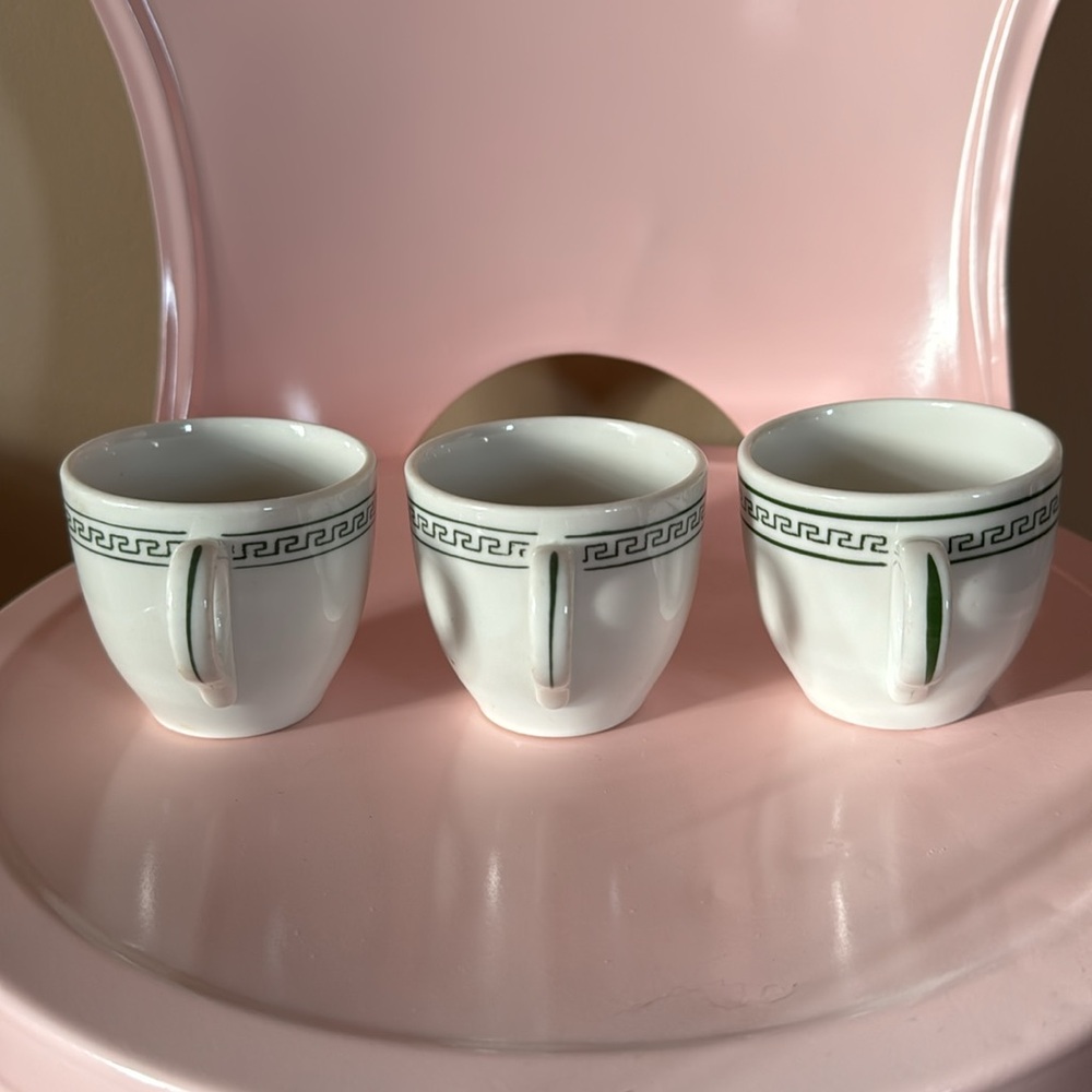 O.P.CO. SYRACUSE CHINA ESPRESSO SET - Picture 7 of 11